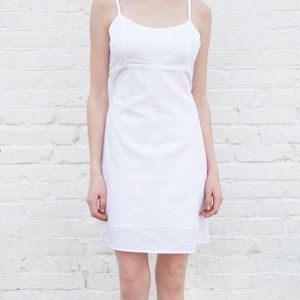 NWT Brandy Melville Kara dress white